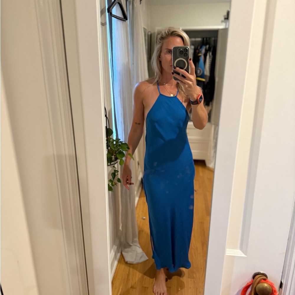 Free People Intimately Vibrant Blue dress
